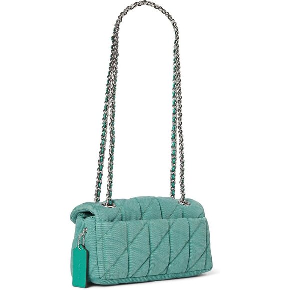 Coach Womens Ivy 100% Cow Leather Imported Push Lock Tabby Shoulder Bag - Picture 2 of 4